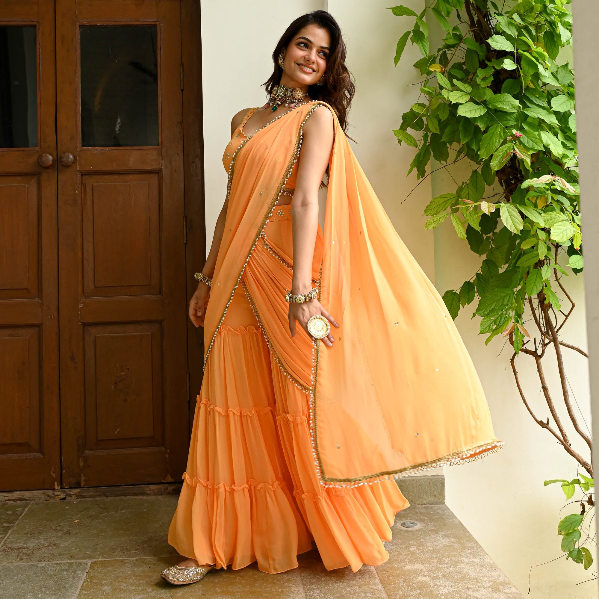 NISHIKA DRAPE SAREE