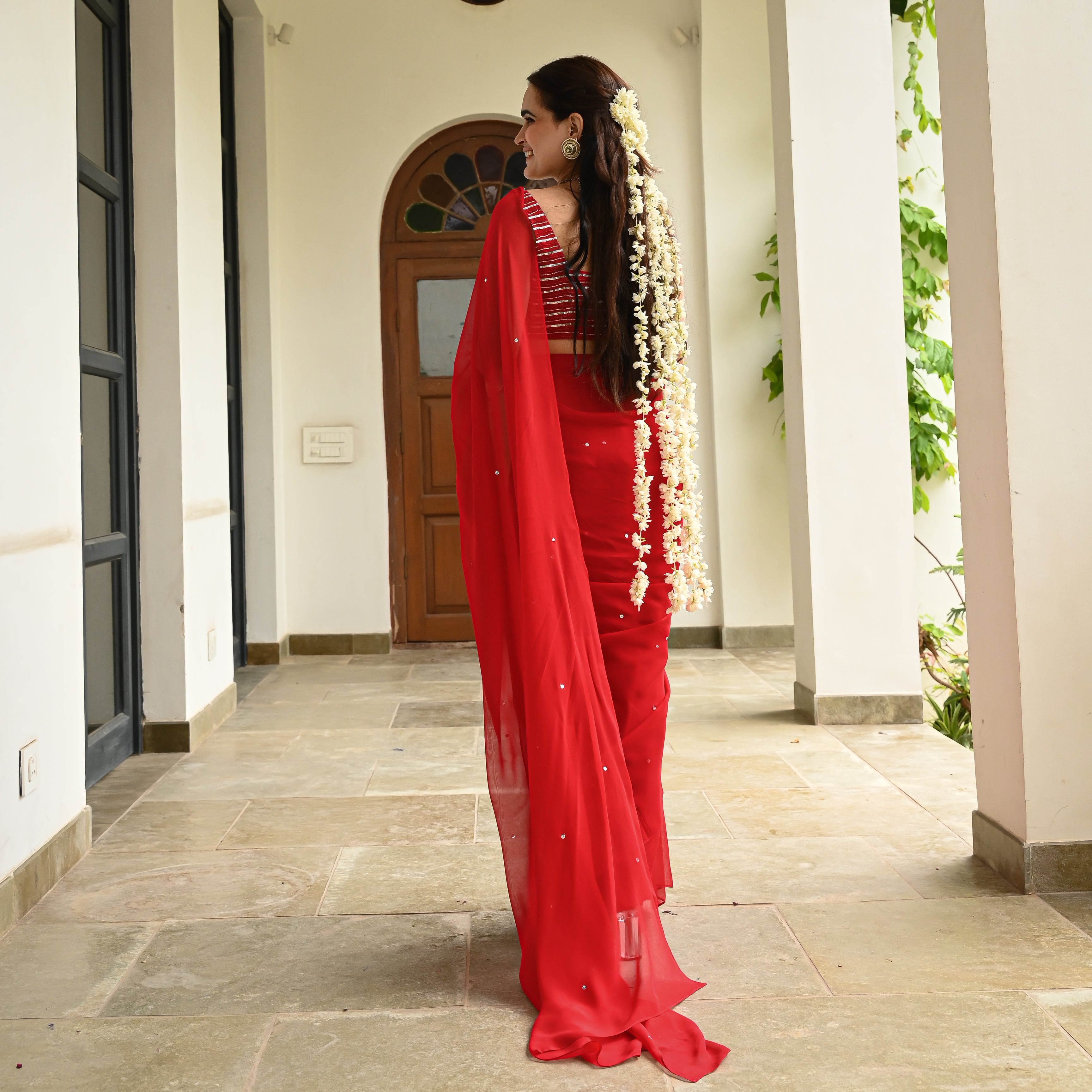 Surkh Laal Saree