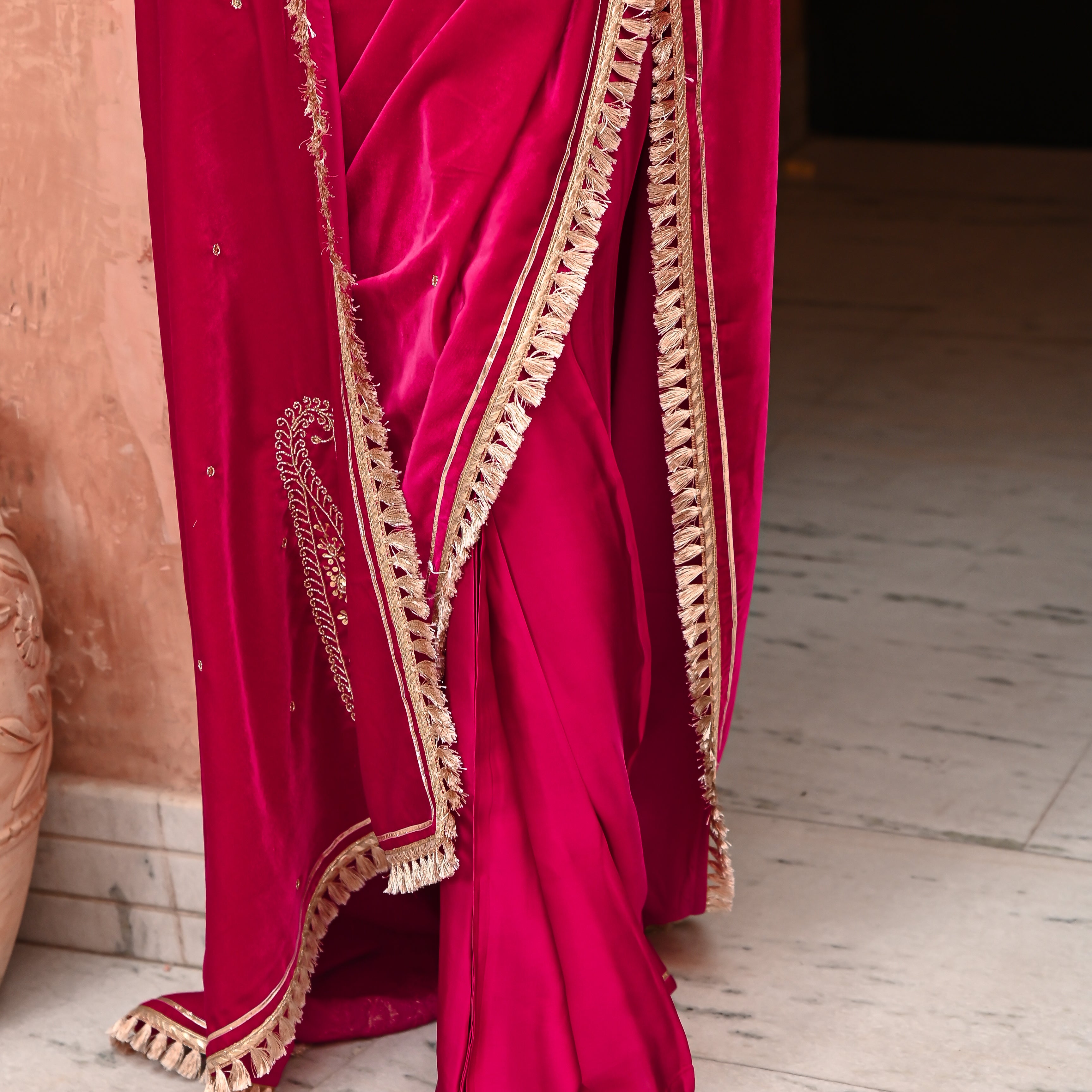 VARNIKA DRAPE SAREE