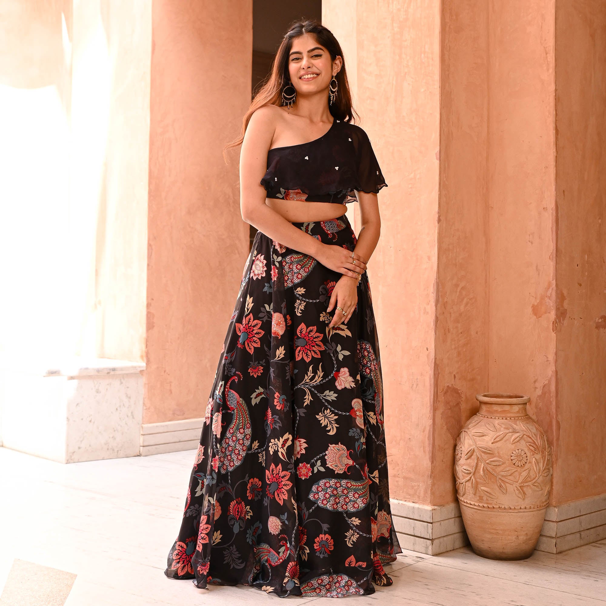 BASANTI LEHENGA SET