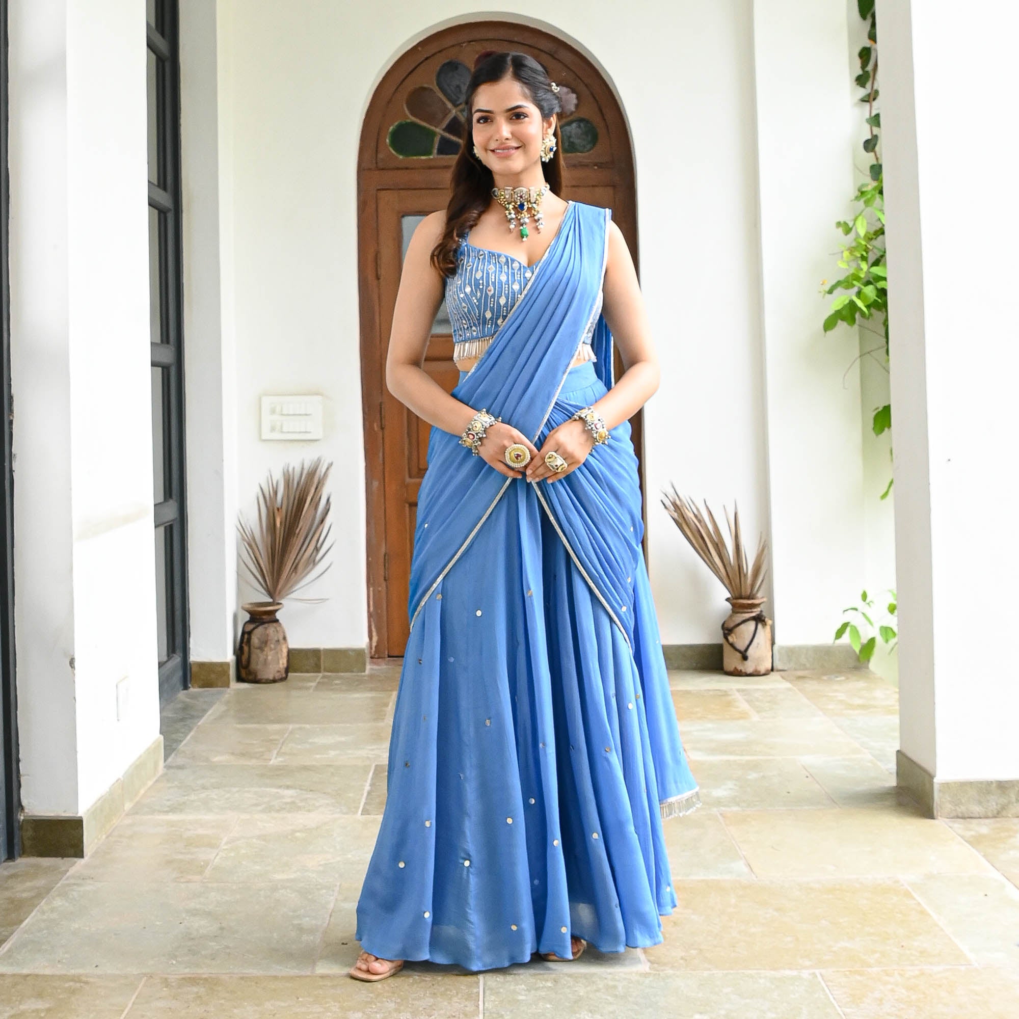 JIYA DRAPE SAREE