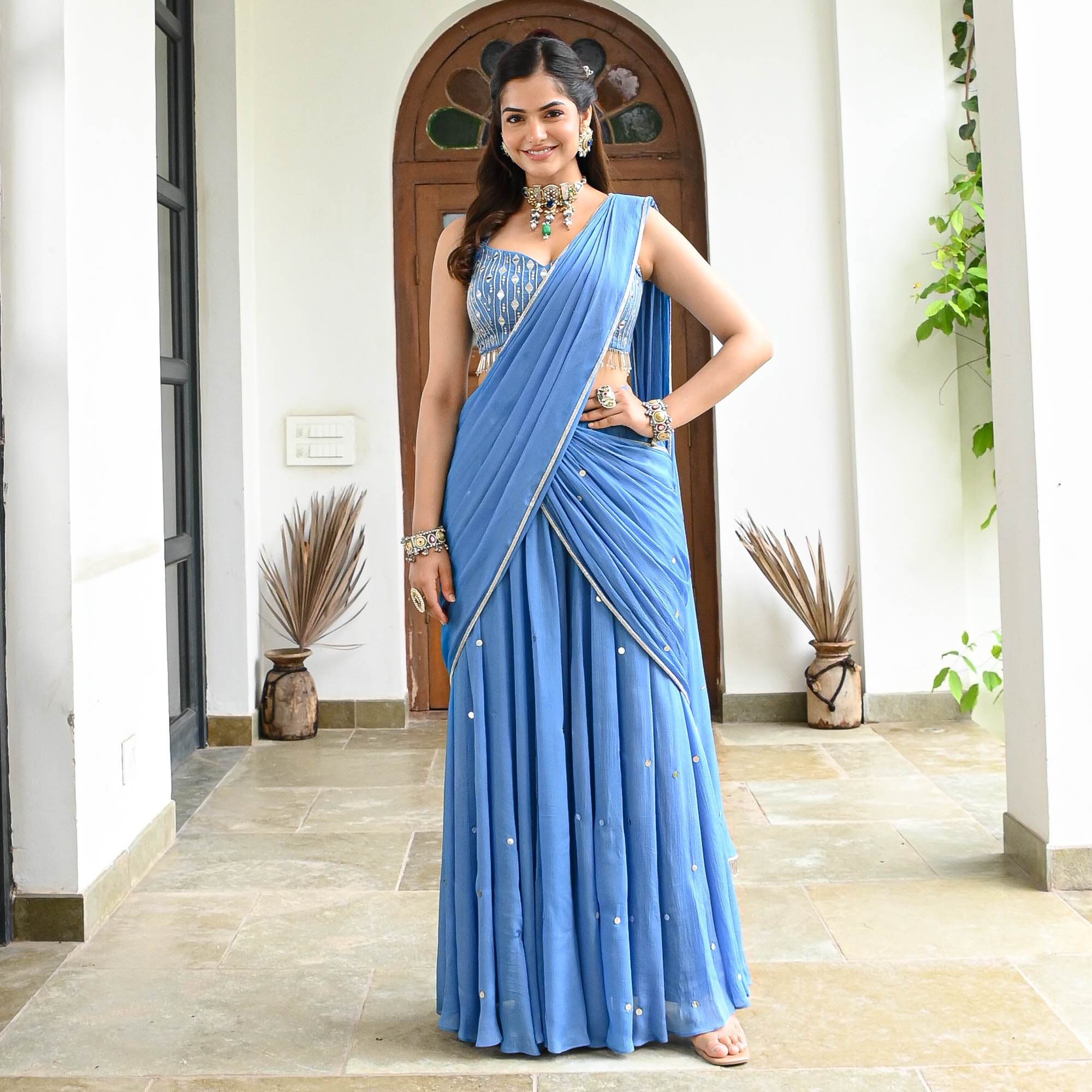 JIYA DRAPE SAREE
