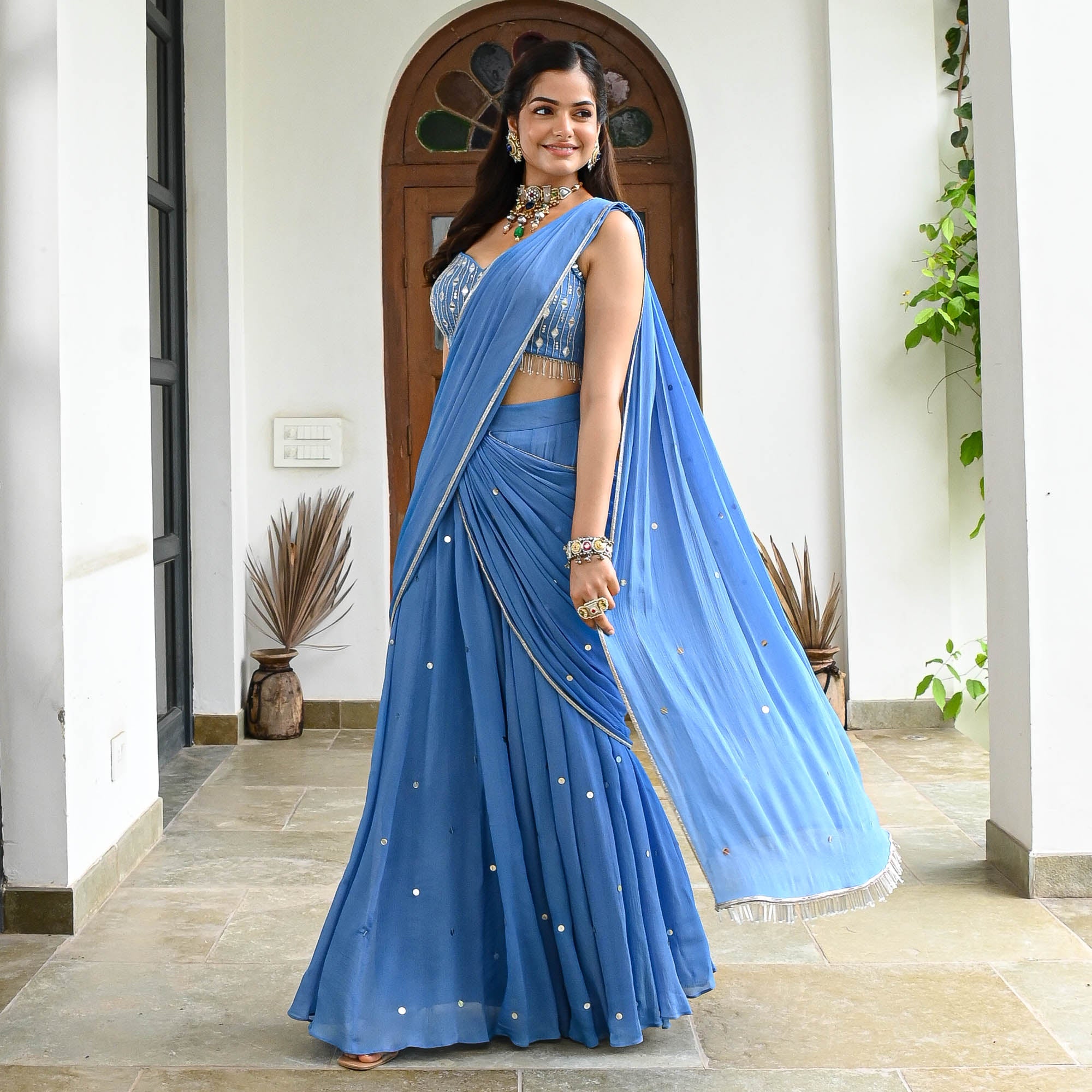 JIYA DRAPE SAREE