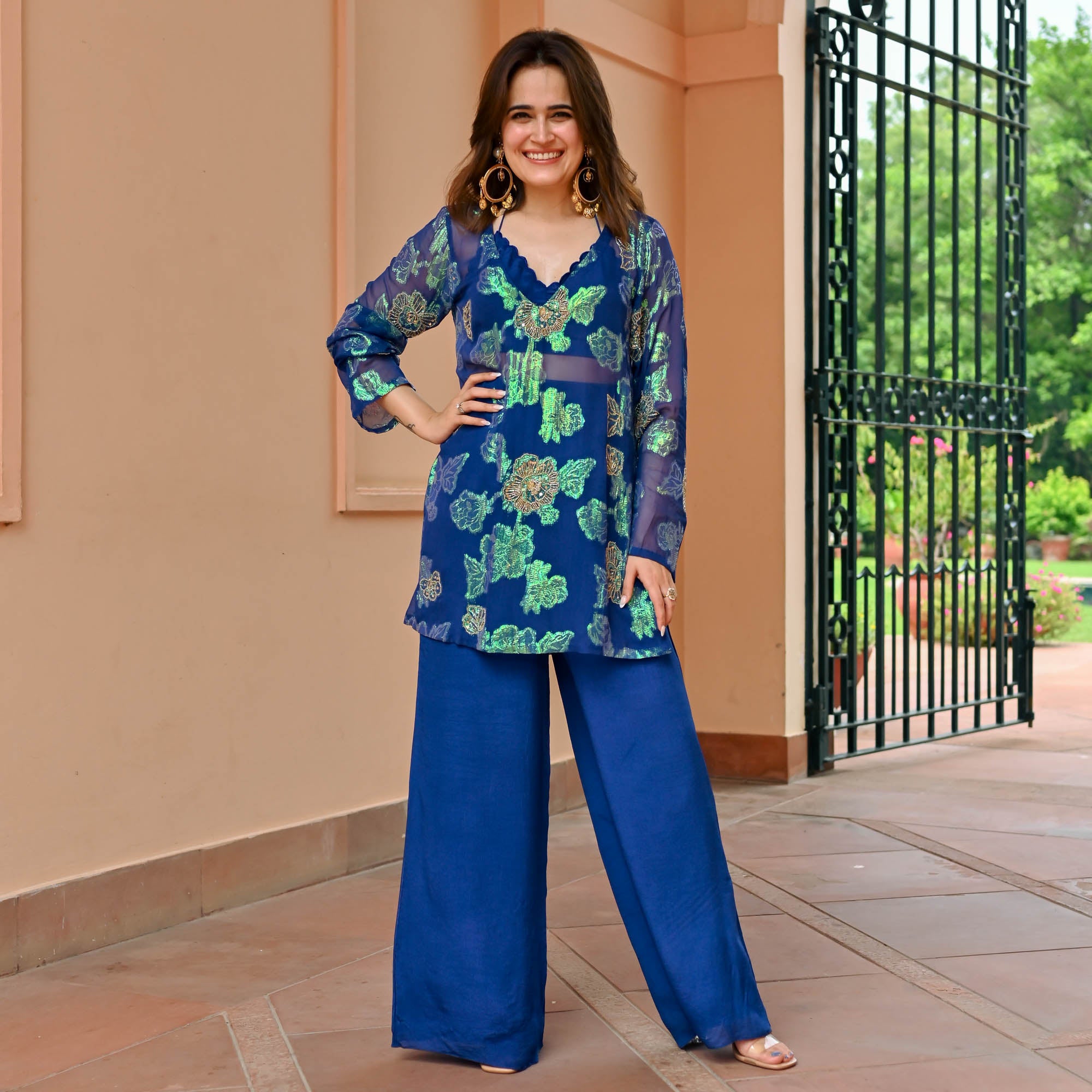 Raksha Designer 3 Piece Co-Ord Set For Women Online