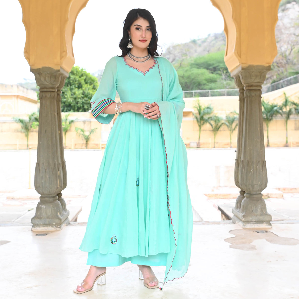 Aasmani Rag AASMANI SUIT SET – UrbanStree
