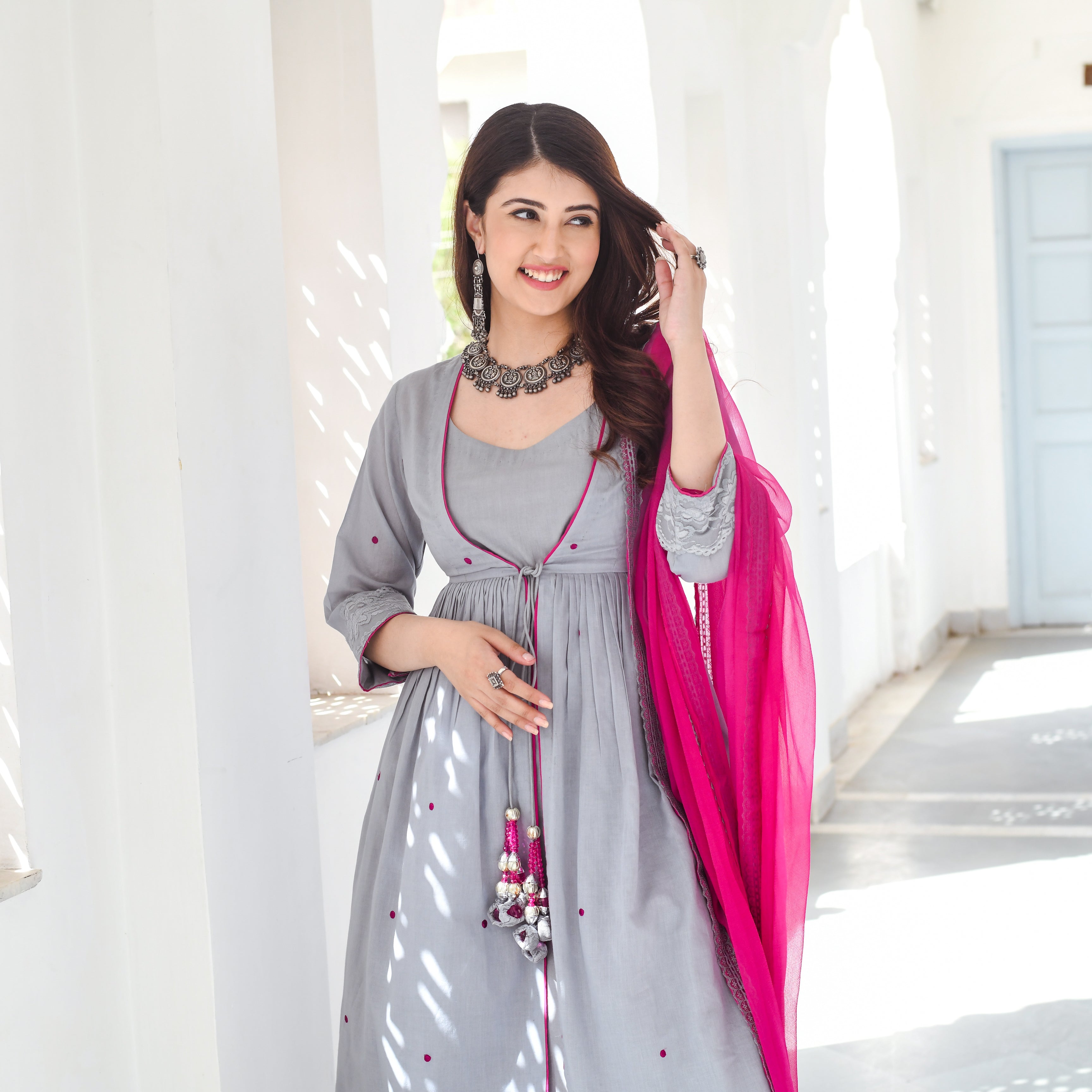 Anarkali Suit Set 