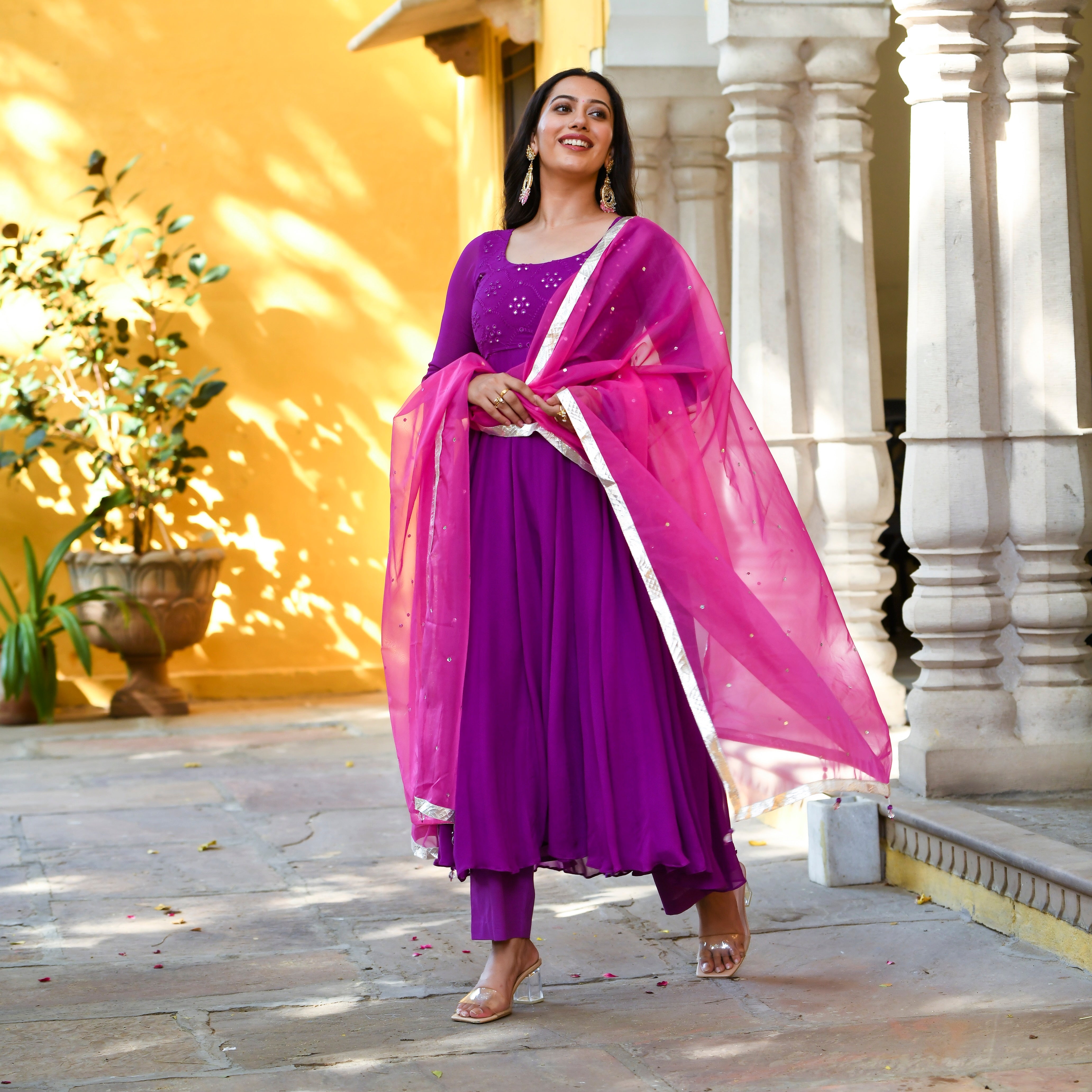  Anushka Designer Traditional Suit Set For Women Online