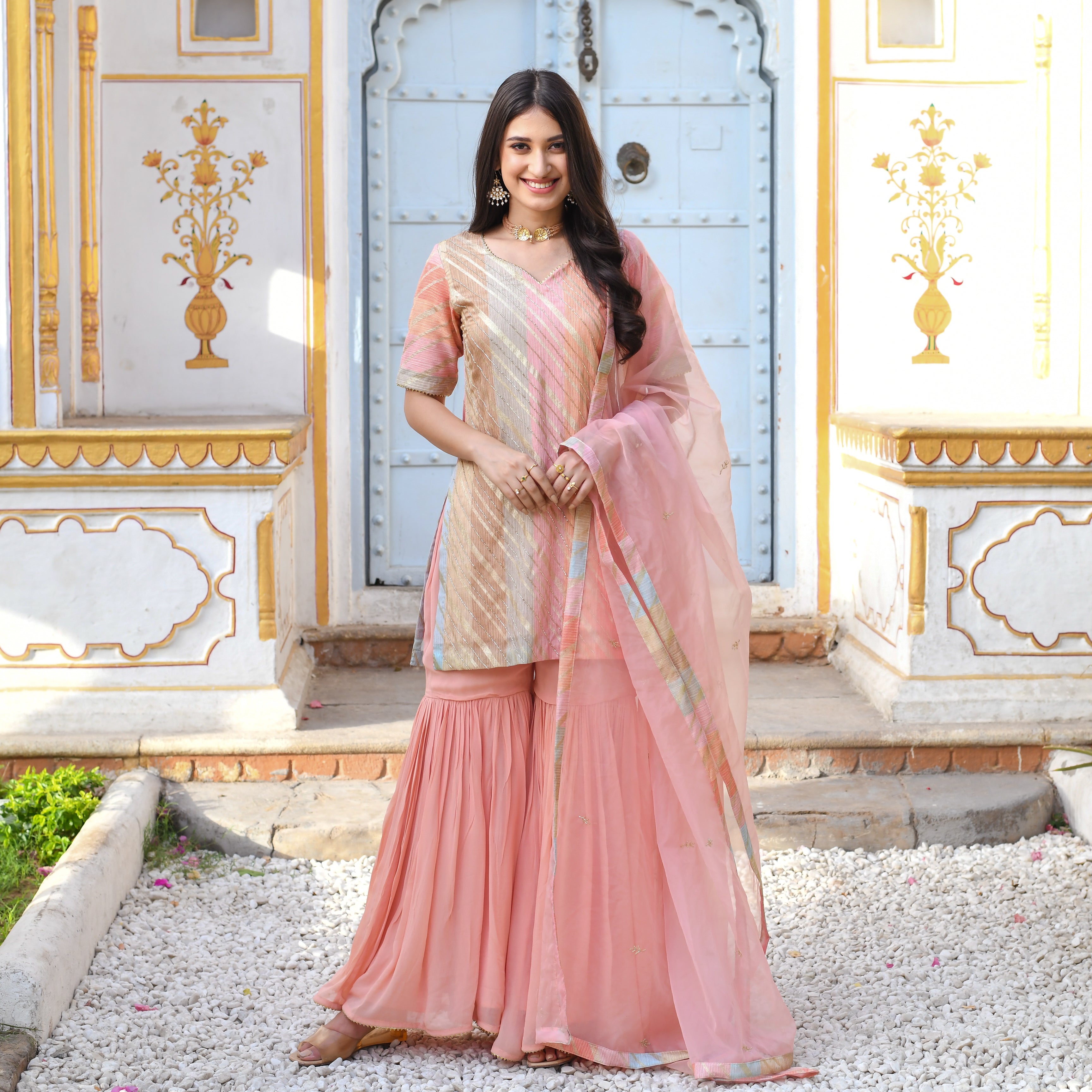 Mahak Designer Traditional Festive Wear Suit Set For Women Online