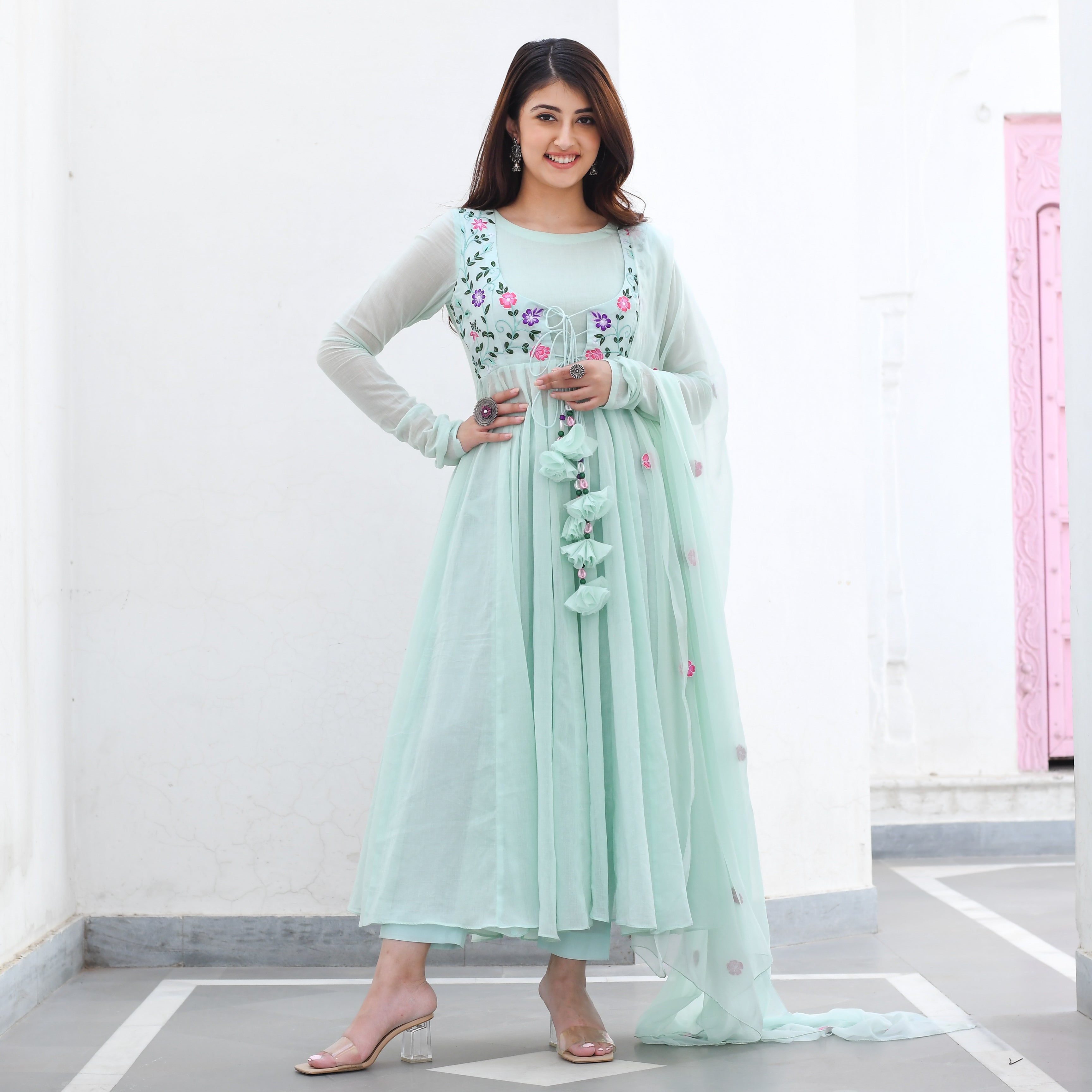Anarkali Suit Set 