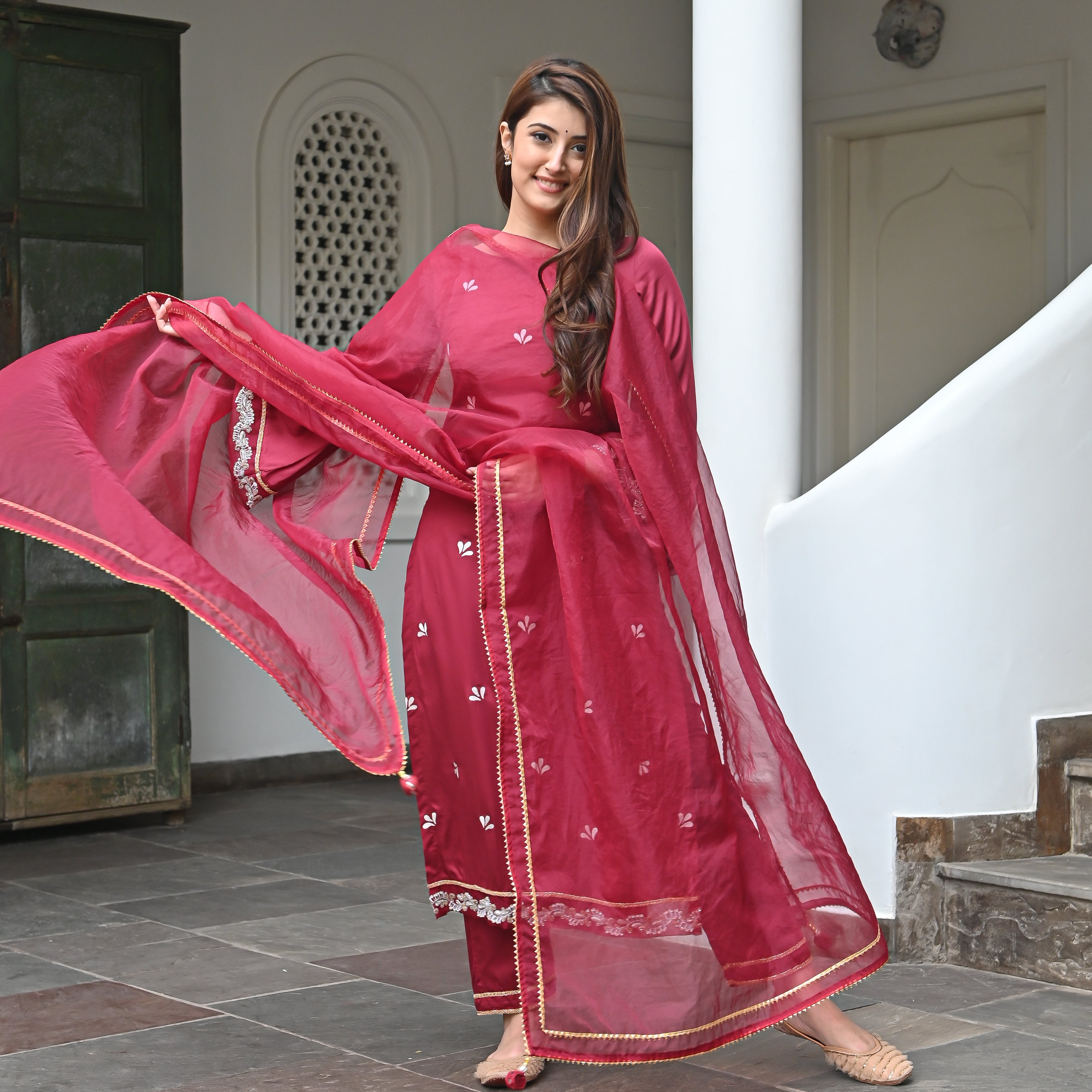 Barkha Pink Designer Traditional Suit Set For Women Online