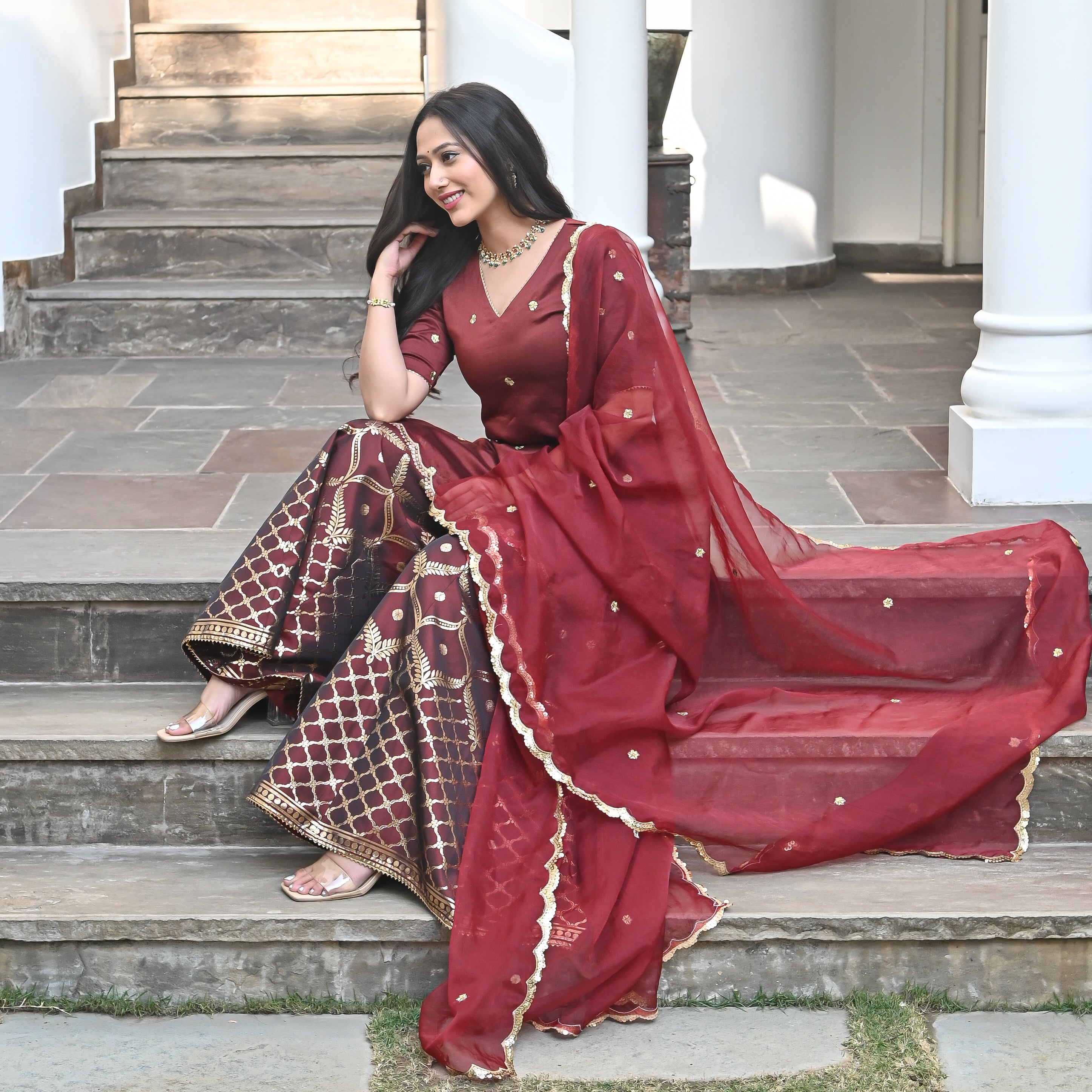  Misam Designer Traditional Festive Suit Set For Women Online
