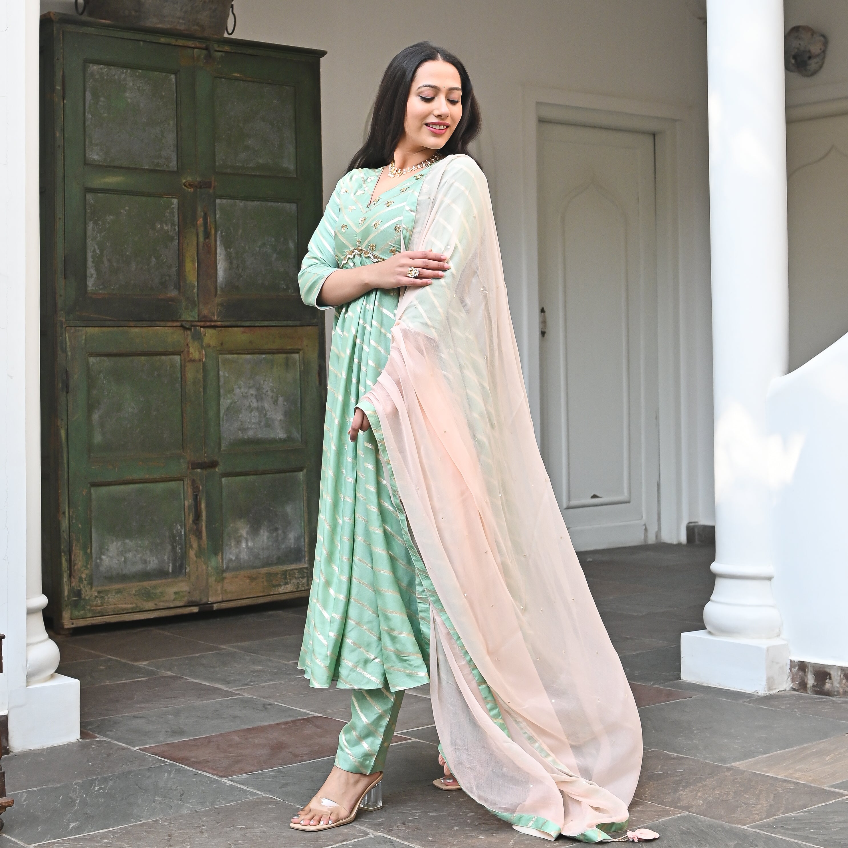 Anarkali suit set